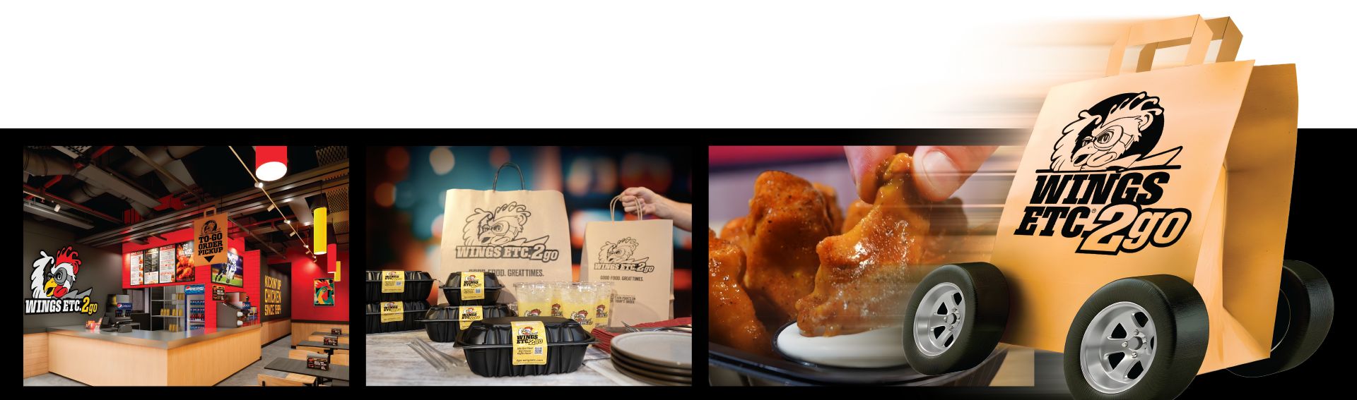 Wings Etc. Burger, Fries and Beer